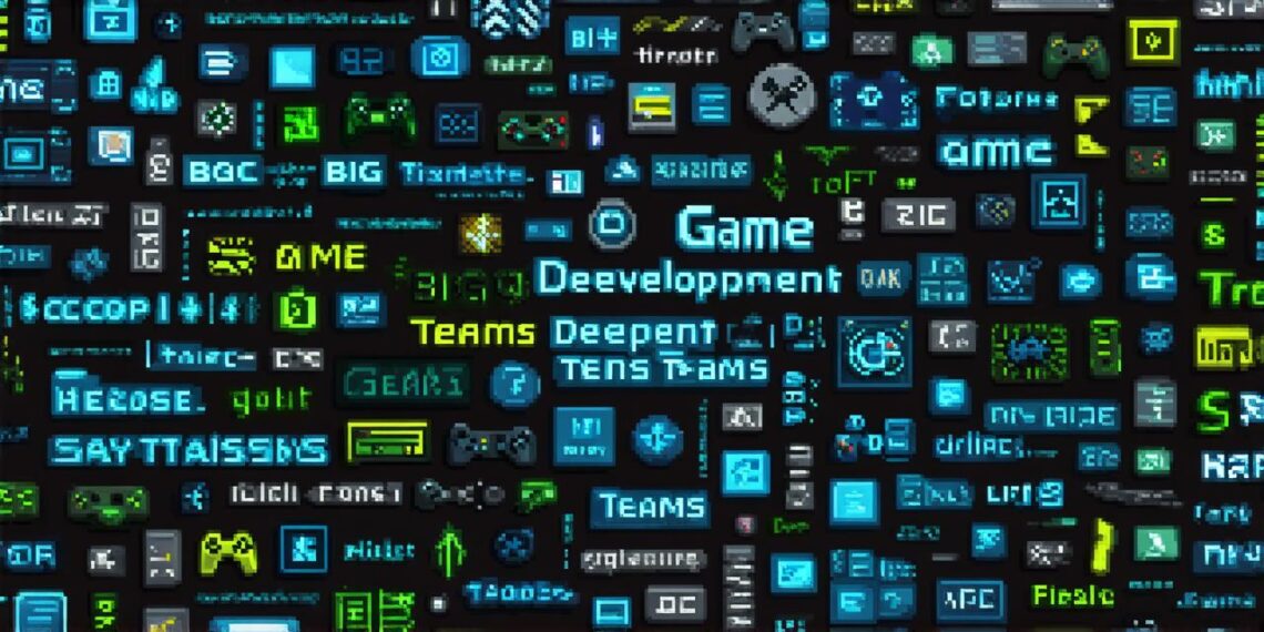 How big are game development teams